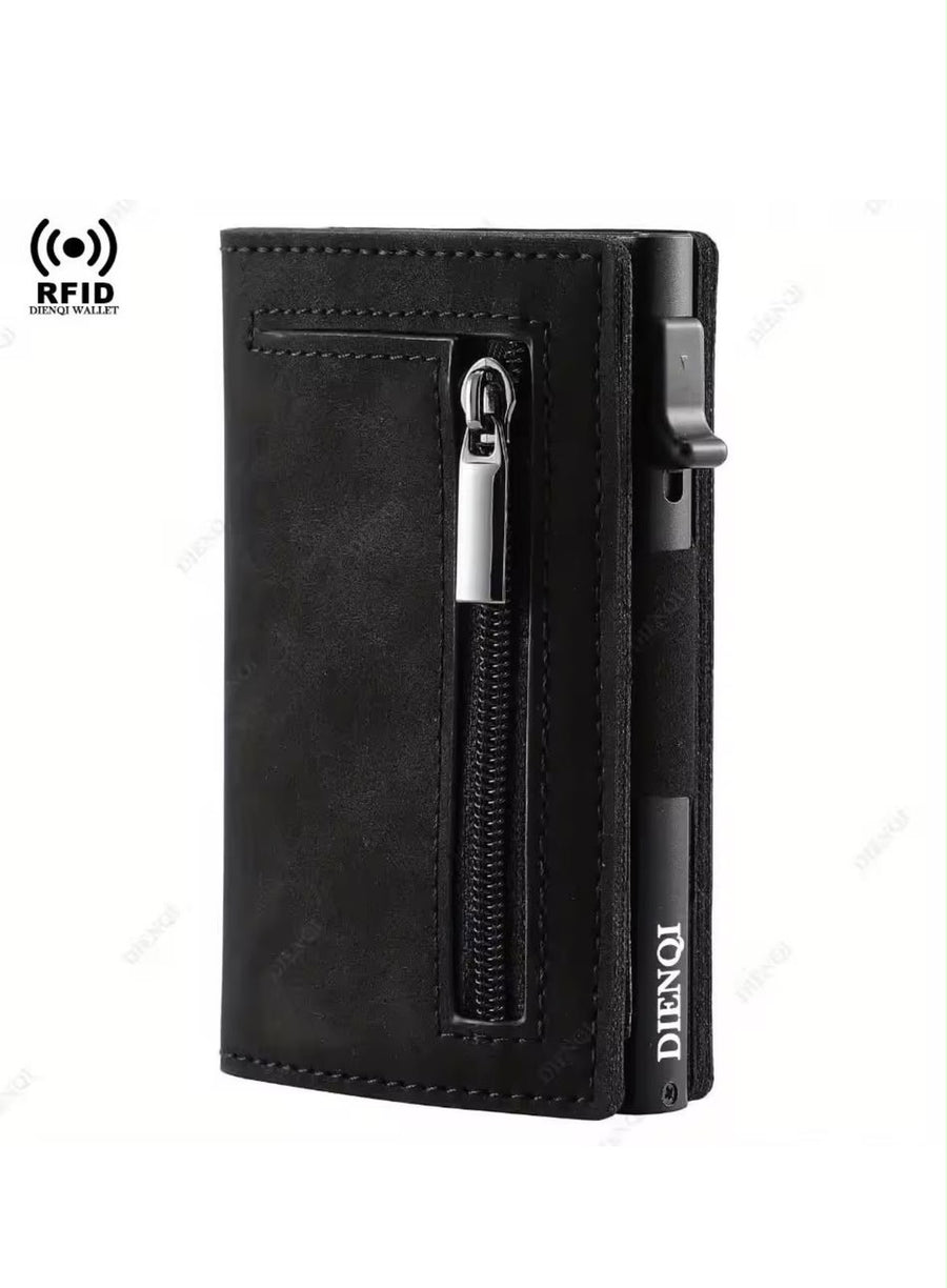 PrimeSlide Pop-Up Card Holder Wallet – Smart, Sleek & Premium